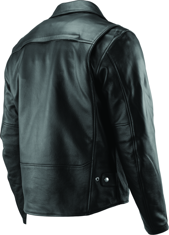 Kuryakyn Leather By River Road Ironclad Classic Leather Jacket Black - Small