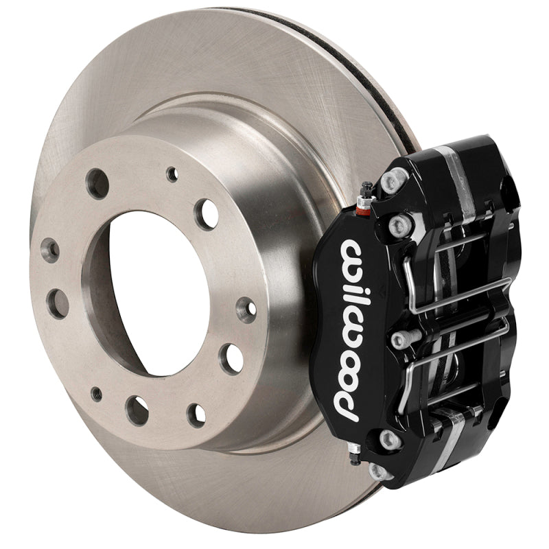 Wilwood kit rear NDPR PORS 911 1969-83 11.42X.80 rotor black W/LINES