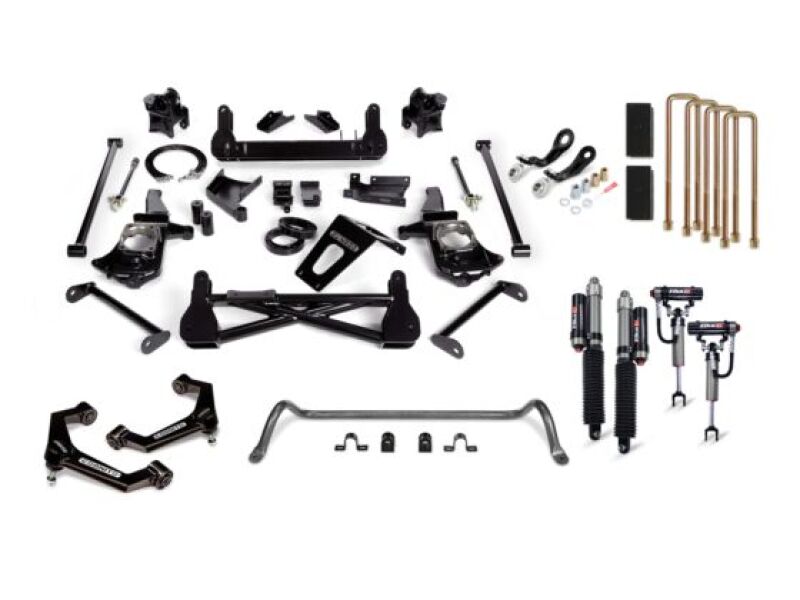 Cognito 11-19 Chevy/GMC Silverado/Sierra 2500/3500 HD 2WD/4WD 7in Premier Lift Kit w/ Elka 2.5