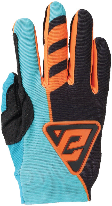 Answer 25 Aerlite Nitro Gloves Black/Astana/Hyper Orange Youth - XL