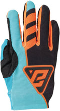 Load image into Gallery viewer, Answer 25 Aerlite Nitro Gloves Black/Astana/Hyper Orange Youth - XL