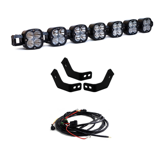 Baja Designs Toyota XL Linkable Roof Light Bar Kit For Prinsu/Sherpa Rack