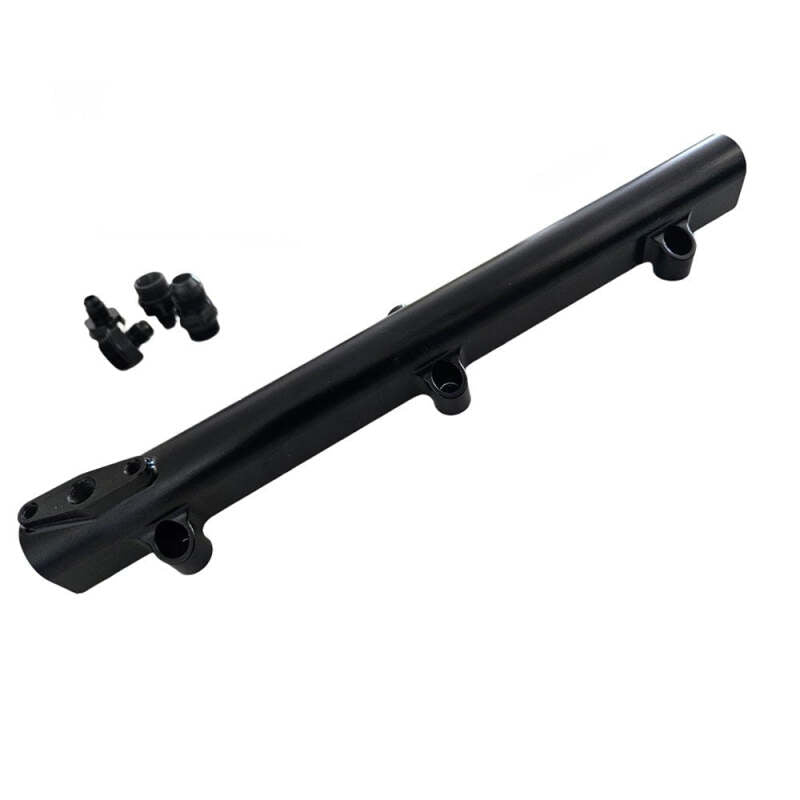 BLOX Racing Honda B-Series Xtreme Aluminum Fuel Rail - Black