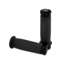 Load image into Gallery viewer, Burly Brand 08-24 H-D TBW Set Hawk Billet Handle Grip Set - Textured Black