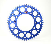 Load image into Gallery viewer, Renthal 2017/20-23 Husqvarna FE 250/ 350/ 450 Rear Grooved Sprocket - Blue 520-52P Teeth