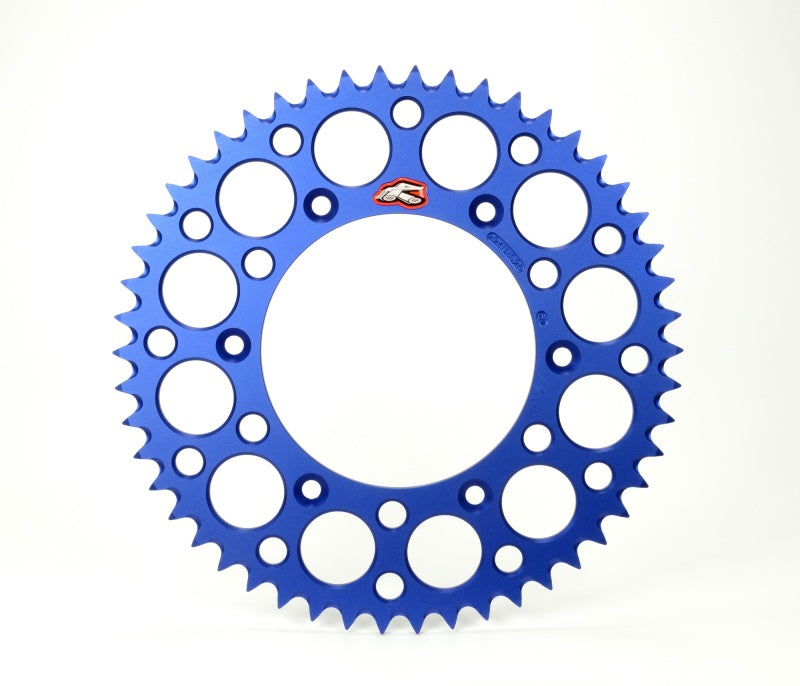 Renthal 21-23 Husqvarna TC 85 Rear Grooved Sprocket - Blue 428-46P Teeth