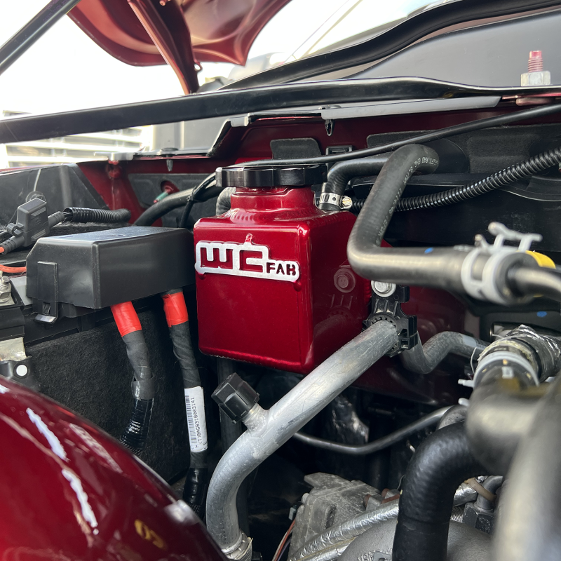 Wehrli 19-24 Cummins 6.7L OEM Placement Coolant Tank - Sparkle Copper