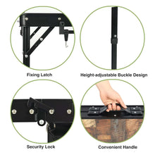 Load image into Gallery viewer, Portable Camping Kitchen Table with Storage Organizer for Outdoor