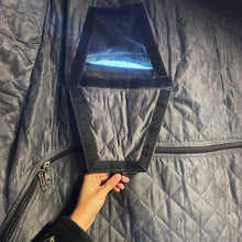 Load image into Gallery viewer, Close-up of the insulation panel from the Dirtbox Overland Insulation Kit, highlighting the integrated mesh for airflow within the Canopy Camper Tent.