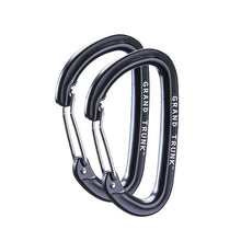 Load image into Gallery viewer, Aluminum Wiregate Carabiners (Pair)