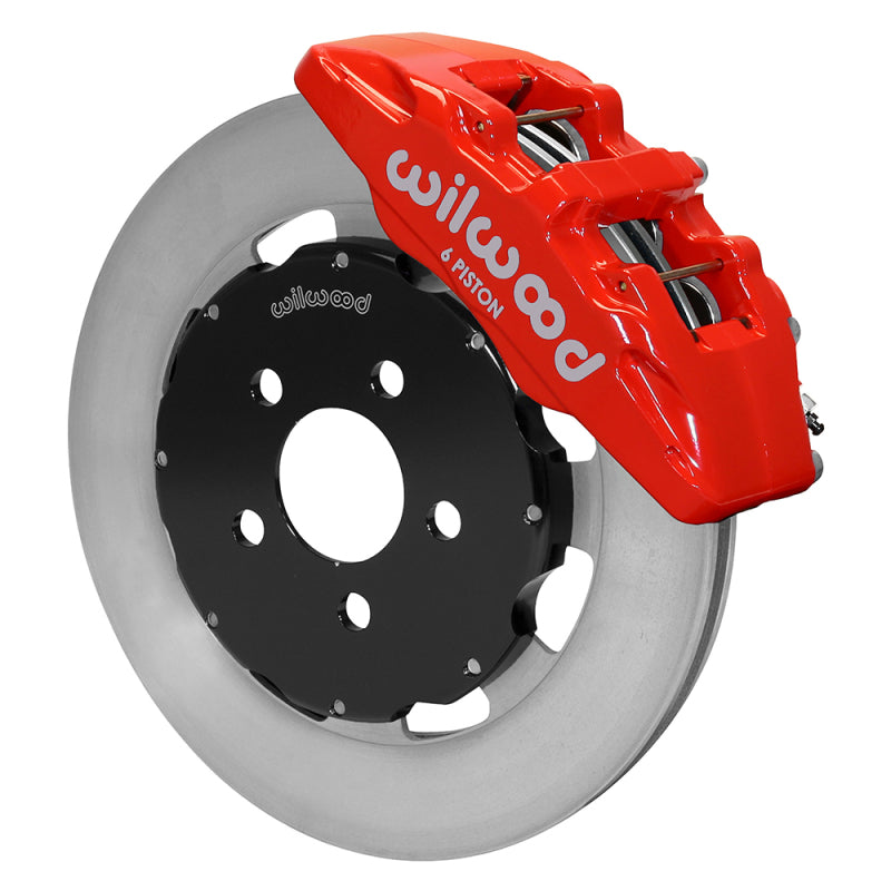 Wilwood kit front DP6A PT 01-10 SRT/4 03-05 12.19 rotor red