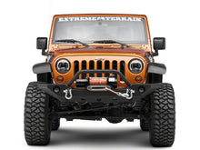 Load image into Gallery viewer, Raxiom 97-18 Jeep Wrangler TJ &amp; JK 6-LED Headlights w/ Partial Halo- Blk Housing (Clear Lens)