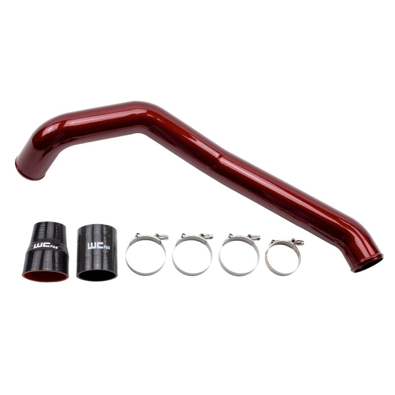 Wehrli 04.5-10 Chevrolet 6.6L LLY/LBZ/LMM Duramax Driver Side 3in Intercooler Pipe - Grape Frost