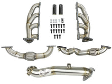Load image into Gallery viewer, aFe Twisted Steel Header &amp; Connection Pipe Combo GM Diesel Trucks 15-16 V8-6.6L (td) LML