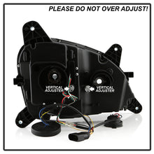 Load image into Gallery viewer, Spyder 13-19 Peterbilt 579 Driver Side Projector Headlights - Black (PRO-YD-PB57914-SEQ-L-BK)