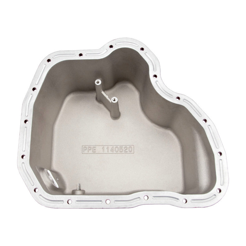 Wehrli 01-10 GM Duramax WCFab X PPE High Capacity Aluminum Oil Pan - Gun Metal