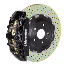 Load image into Gallery viewer, Brembo 05-11 A6 3.2L Front GT BBK 6 Piston Cast 380x34 2pc Rotor Drilled-Black