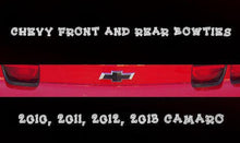 Load image into Gallery viewer, Chevy Cararo Bowtie Vinyl Insert - 2010-2013 Camaro FRONT / REAR