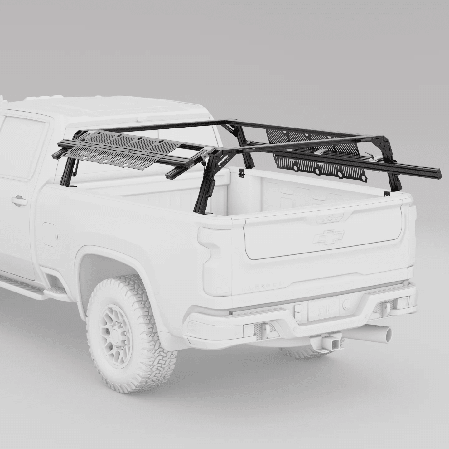 Chevy Silverado / GMC Sierra 2500HD & 3500HD Pre-configured XTR1 Bed Rack