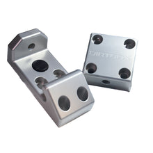 Load image into Gallery viewer, The Chunk Quick Release Bracket by Dirtbox Overland displaying a sleek aluminum design, perfect for managing outdoor accessories with ease.