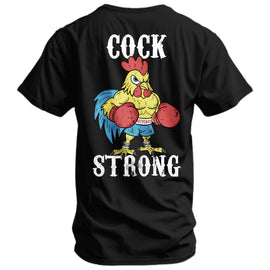 Boxing Chicken Cock Strong Men's T-Shirt