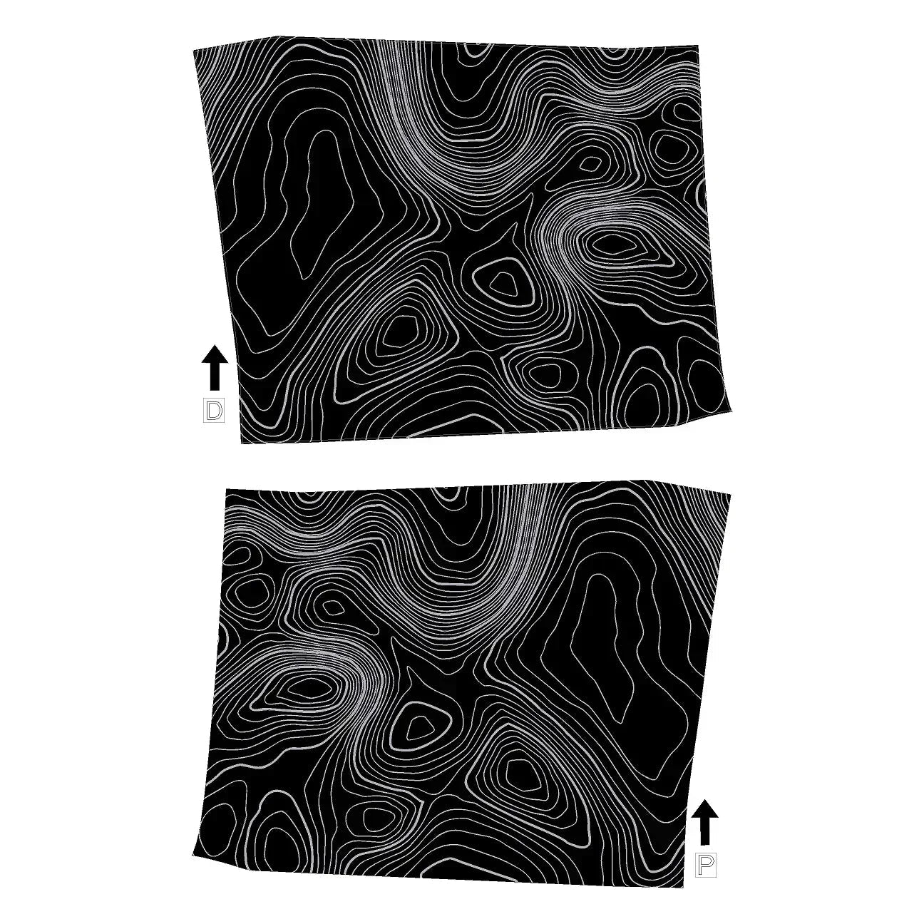 Topographic Push to Start Trim - 2024+ Tacoma / 2025+ 4Runner