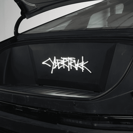 Cybertruck Frunk Accent Light Animated LED Lettering