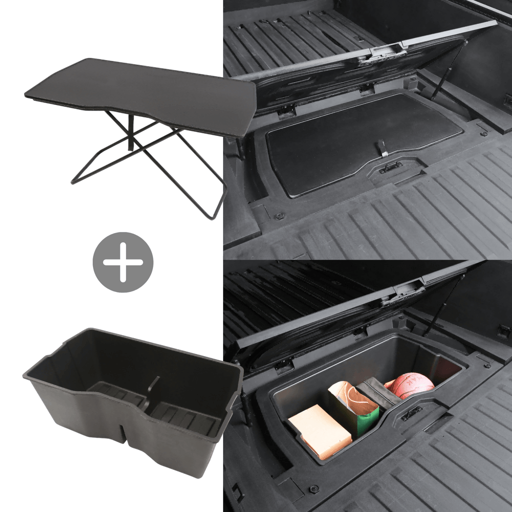Cybertruck Rear Trunk Foldable Camping Table