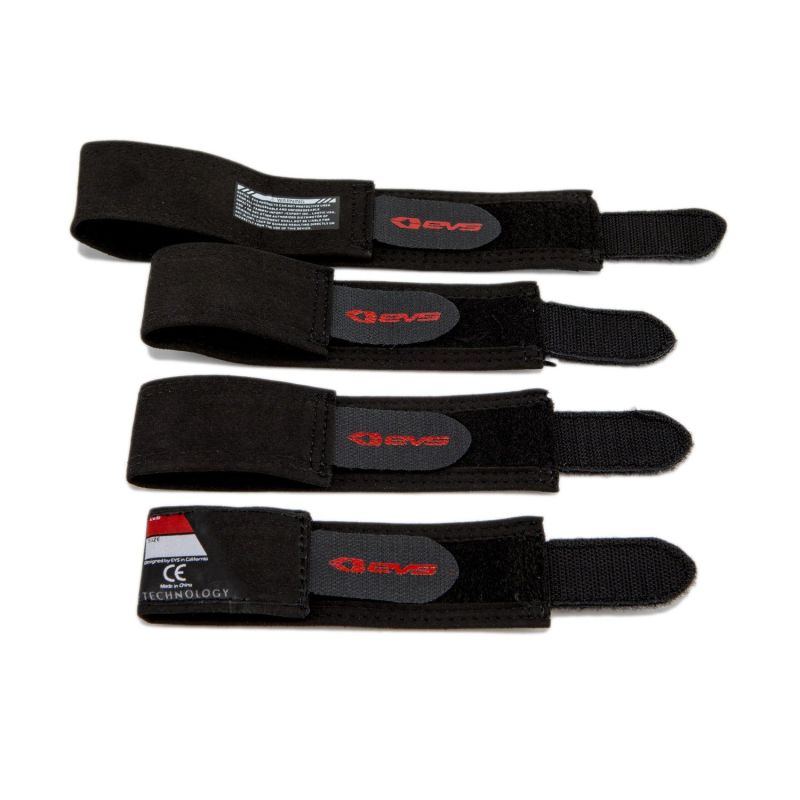 EVS RS9 Knee Brace Replacement Straps Black - Medium