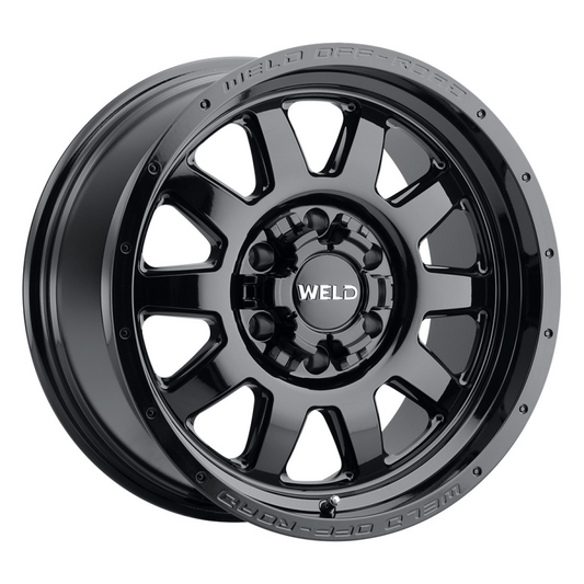 Weld Stealth 18x9 / 6x135 / 5 BS / 106.1 HB - Gloss Black - Non-BL Wheel