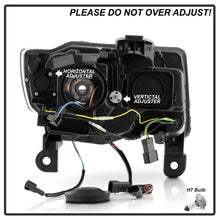 Load image into Gallery viewer, Spyder 14-21 Jeep Grand Cherokee Proj Headlights - Halogen Model Only - PRO-YD-JGC14HALSI-SBGR-BK