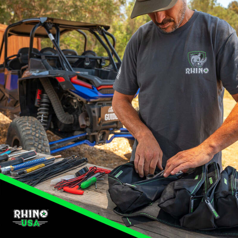 Rhino USA Heavy Duty Off-Road Tool Bag/Roll Black