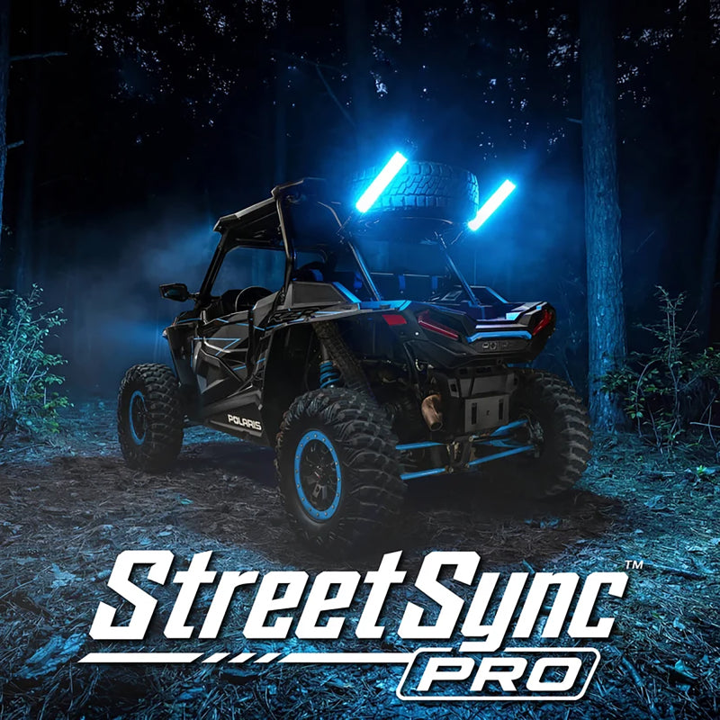 Oracle StreetSync Pro Integrated LED Whip System