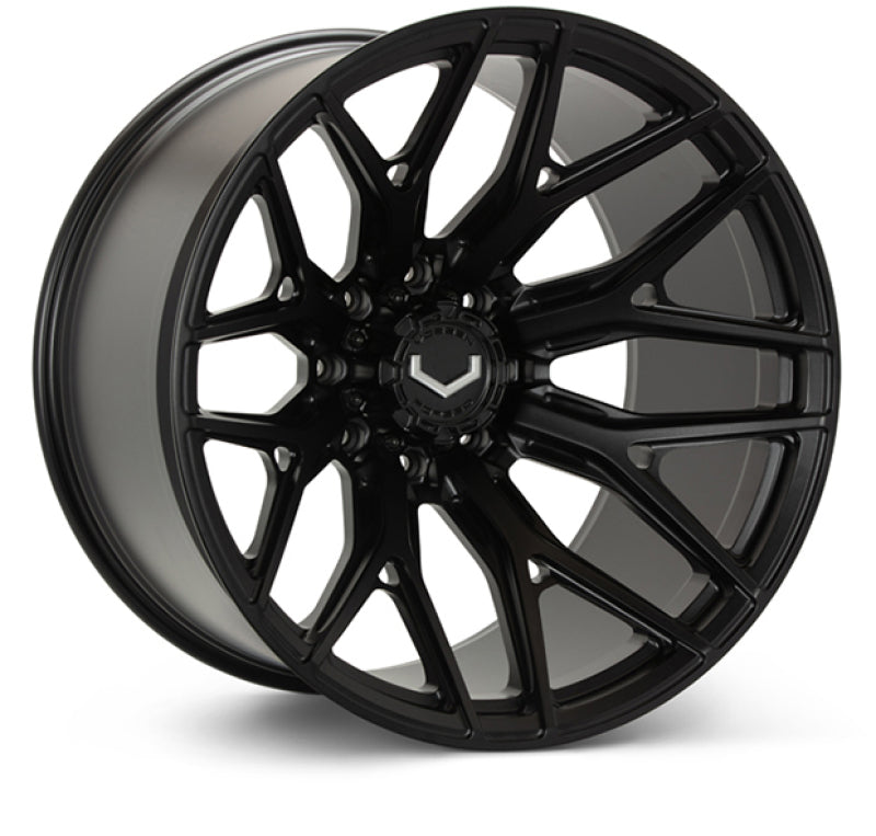 Vossen VFX-03 24x14 - 8x165.1 - ET75 - Mega Deep - 125.1 - Satin Black Wheel
