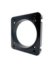 Load image into Gallery viewer, Torque Solution 06-21 Subaru STI EJ Big Bore Manifold Big Bore 76mm Throttle Body Adapter - Black