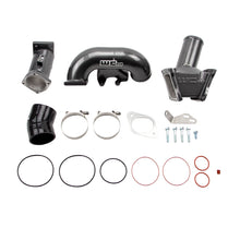 Load image into Gallery viewer, Wehrli 2007.5-2010 LMM Duramax High Flow 3in Y-Bridge Kit- WCFab Grey