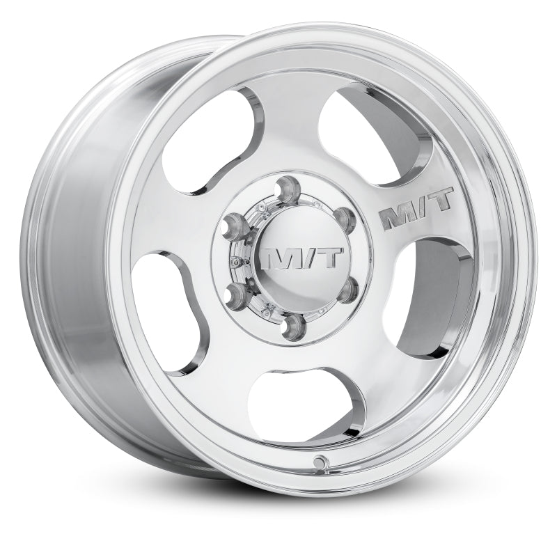 Mickey Thompson Canyon Polished Wheel - 15X12 5X4.5 BP 3.63in BS -73 Offset 78.1mm Bore - 274622