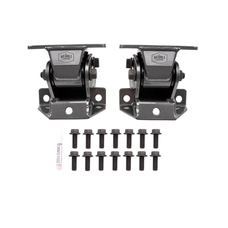Wehrli 11-16 GM Duramax LML Heavy Duty Engine Mount - Deore Gold