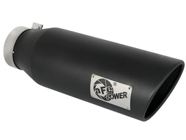 aFe MACH Force-Xp Universal Exhaust Tip 4 IN Inlet x 6 IN Outlet x 18 IN L