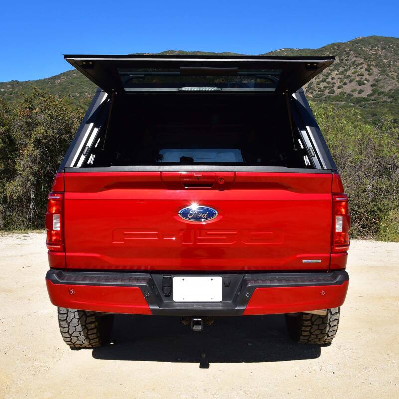 Westin 22-24 Toyota Tundra CC 5.5ft. Bed EXP Truck Cap - Black (Box 2 ONLY)