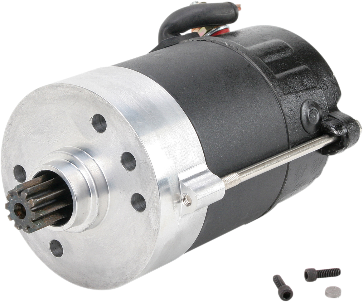 DRAG SPECIALTIES, DRAG SPECIALTIES 80-1007 Black Starter for '67-'80 Harley Davidson Big Twin Engines