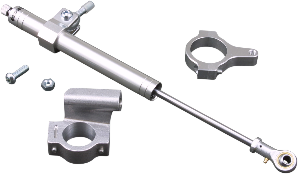 DRAG SPECIALTIES, Drag Specialties Chrome Steering Damper for Harley FXST 2000-2017 - Part #37582-BC1