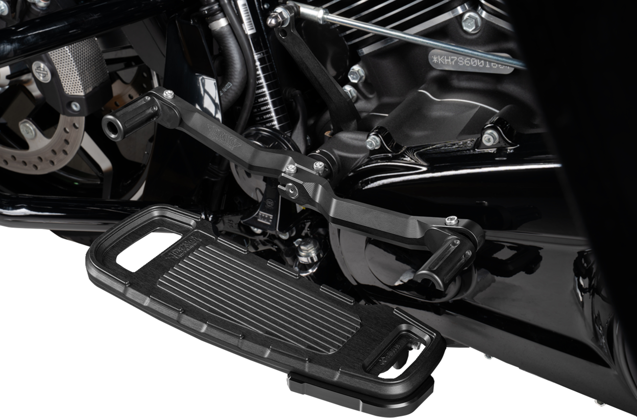 DRAG SPECIALTIES, DRAG SPECIALTIES Heel/Toe Shifter RCT-B003 - Adjustable Black CNC Aluminum for Motorcycles