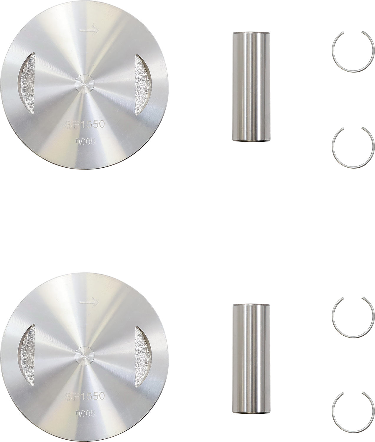 DRAG SPECIALTIES, DRAG SPECIALTIES Piston Kit - +.005" for Twin Cam 0911-0081