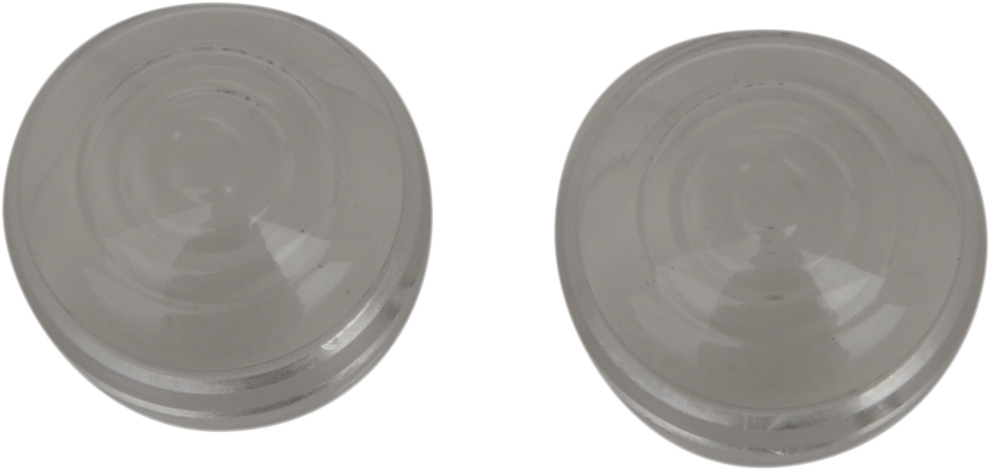DRAG SPECIALTIES, Drag Specialties Replacement Clear Lens for Marker Lights - Part No. 20-6589CL-BC3