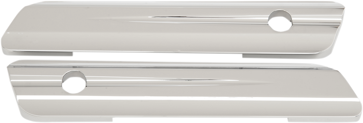 DRAG SPECIALTIES Hinge Covers Chrome FL 2014-2025 S77-0149C