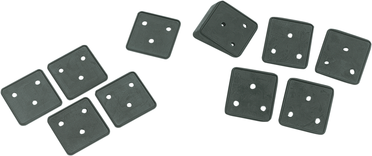 DRAG SPECIALTIES License Plate Mounting Gasket Flat Style 12-0049-RF
