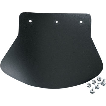 Drag Specialties Plain Motorcycle Mud Flap — 9.5" x 6.5" | Made in USA