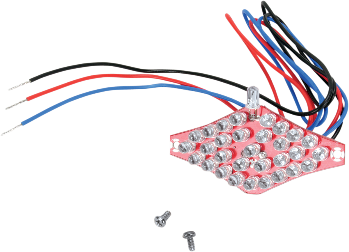 DRAG SPECIALTIES Replacement LED Board 28-6047-R for Enhanced Motorcycle Lighting