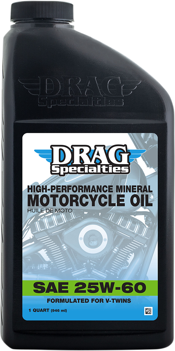 DRAG SPECIALTIES OIL, Drag Specialties Oil 25W-60 Engine Oil for Harley-Davidson - Part 198920